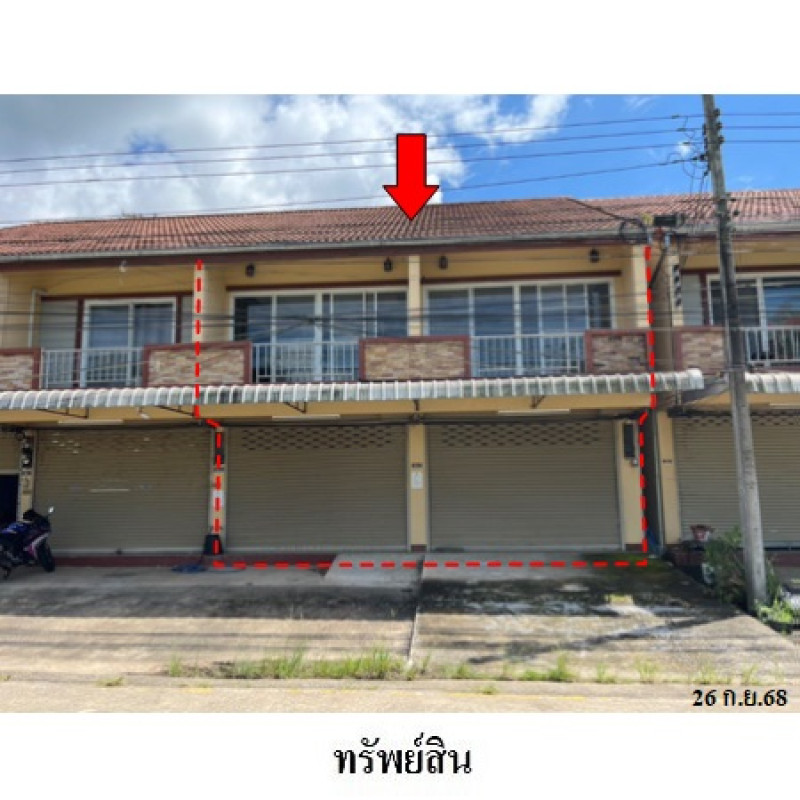 อาคารพาณิชย์ เชียงราย พาน ทรายขาว 2500000