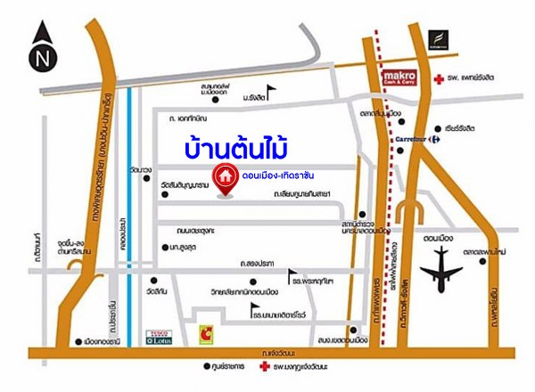 บ้านแฝด กรุงเทพมหานคร ดอนเมือง สีกัน 5390000