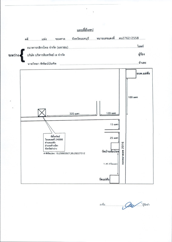 ที่ดินเปล่า ลำปาง ห้างฉัตร แม่สัน 142600