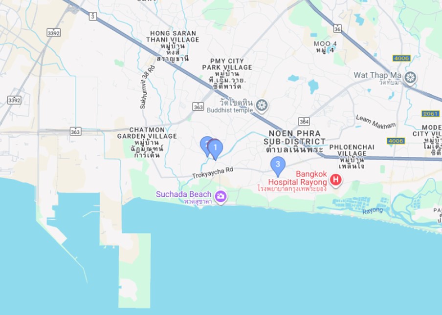 ทาวน์เฮ้าส์ ระยอง เมืองระยอง เนินพระ 1260000