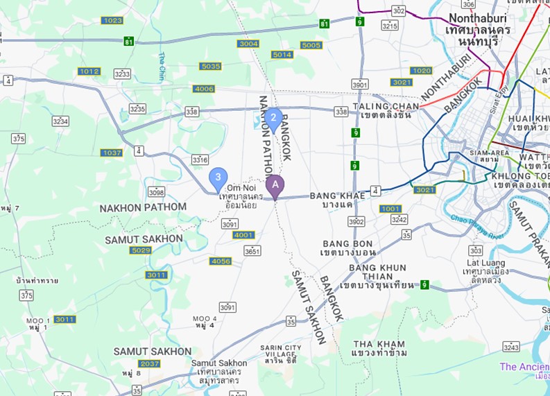 ทาวน์เฮ้าส์ สมุทรสาคร กระทุ่มแบน อ้อมน้อย 5390000