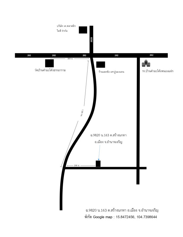 บ้านเดี่ยว อำนาจเจริญ เมืองอำนาจเจริญ สร้างนกทา 745520