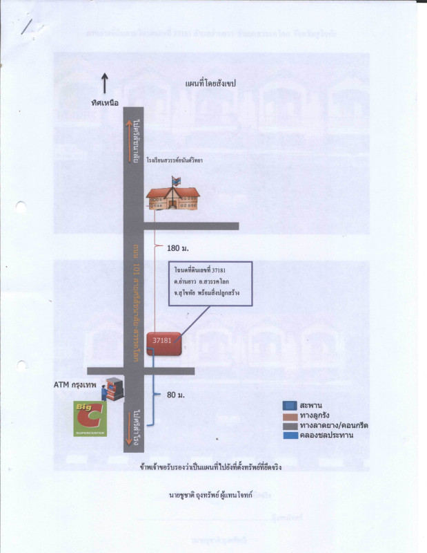 ทาวน์เฮ้าส์ สุโขทัย สวรรคโลก ย่านยาว 809000