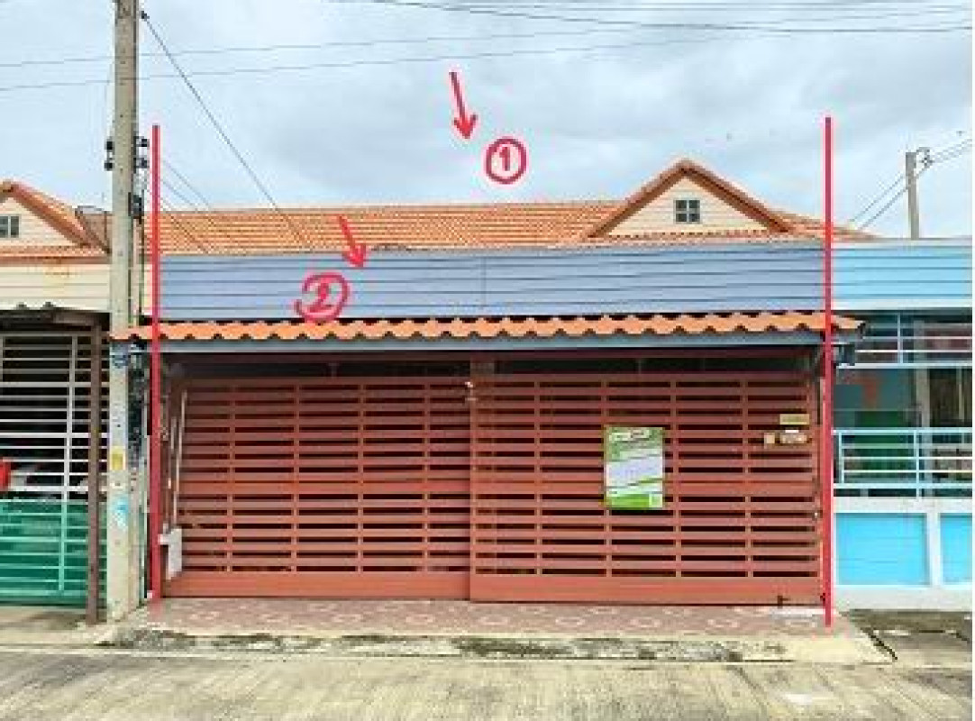 ทาวน์เฮ้าส์ พระนครศรีอยุธยา บางปะอิน สามเรือน 760815