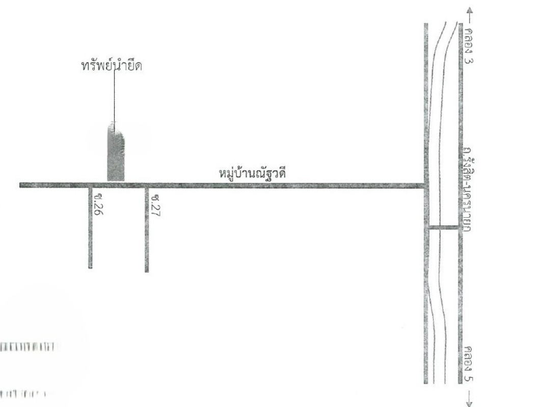 ทาวน์เฮ้าส์ ปทุมธานี ธัญบุรี ลำผักกูด 540520