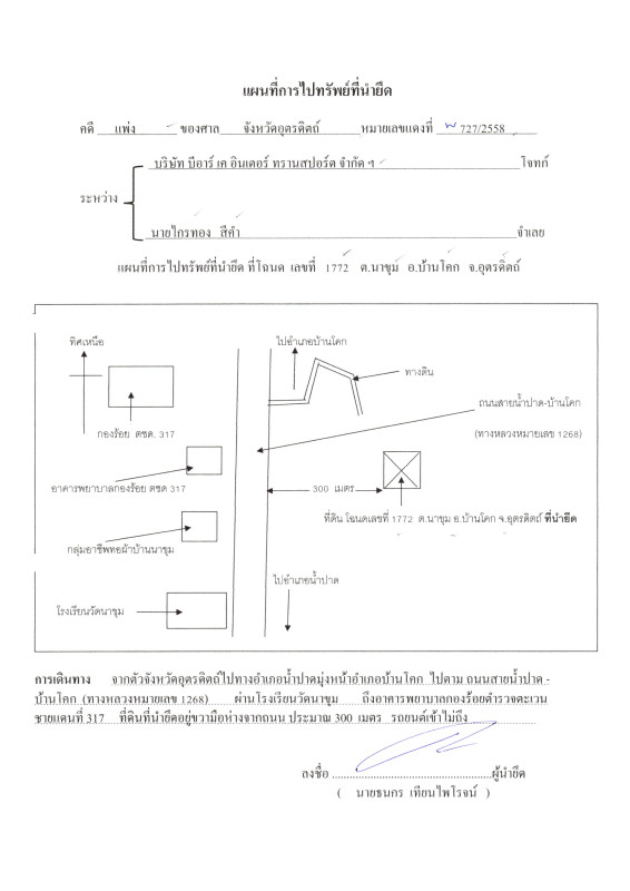 ที่ดินเปล่า อุตรดิตถ์ บ้านโคก นาขุม 354300