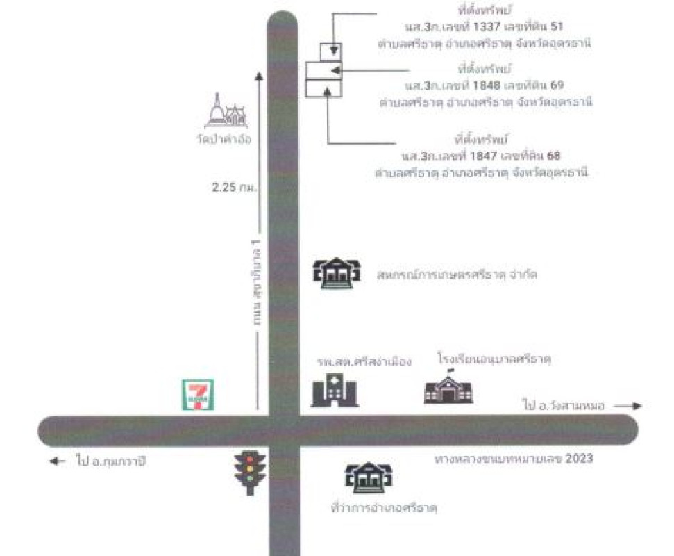 บ้านเดี่ยว อุดรธานี ศรีธาตุ ศรีธาตุ 1634500