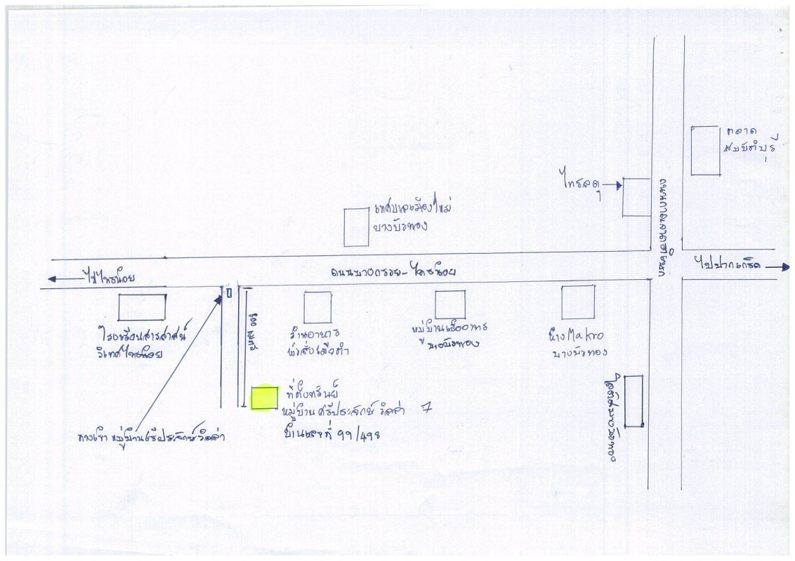 ทาวน์เฮ้าส์ นนทบุรี บางบัวทอง บางบัวทอง 955800
