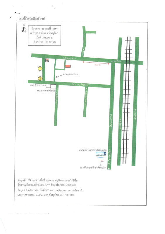 บ้านเดี่ยว พิษณุโลก เมืองพิษณุโลก หัวรอ 1035600