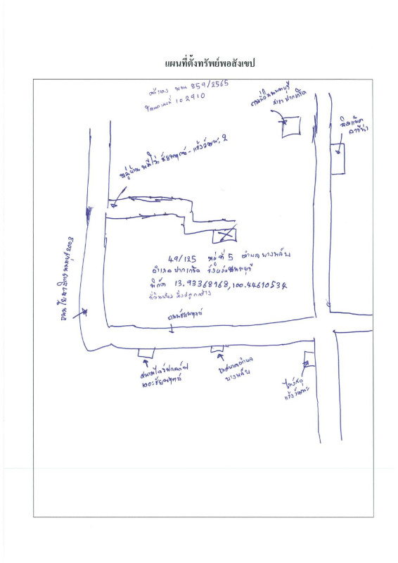 ทาวน์เฮ้าส์ นนทบุรี ปากเกร็ด บางพลับ 1278900