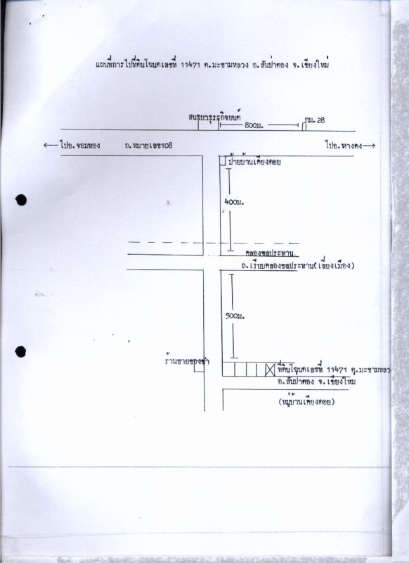 บ้านเดี่ยว เชียงใหม่ สันป่าตอง มะขามหลวง 901750