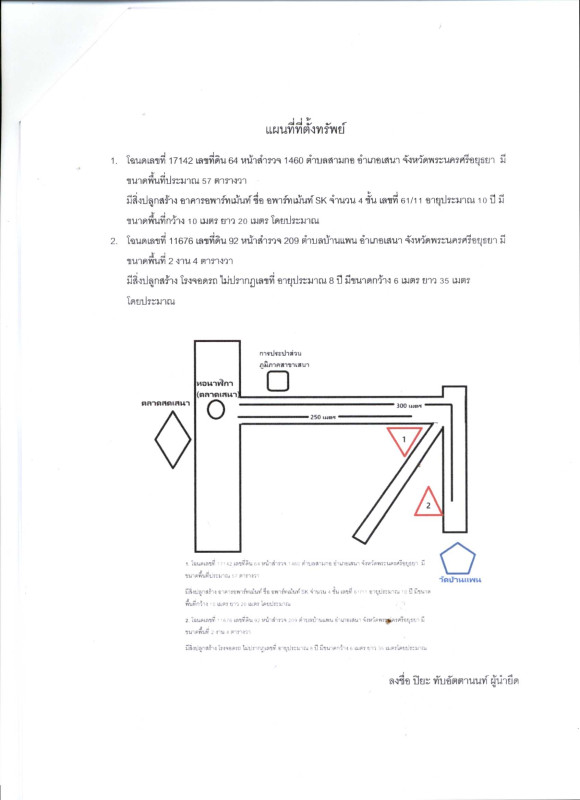 บ้านเดี่ยว พระนครศรีอยุธยา เสนา เสนา 1726320