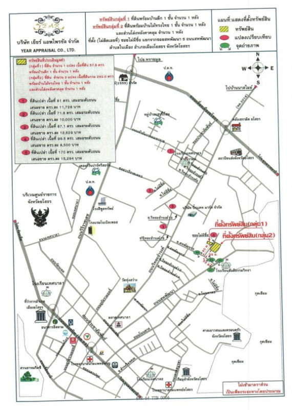 บ้านเดี่ยว ยโสธร เมืองยโสธร ในเมือง 1390410