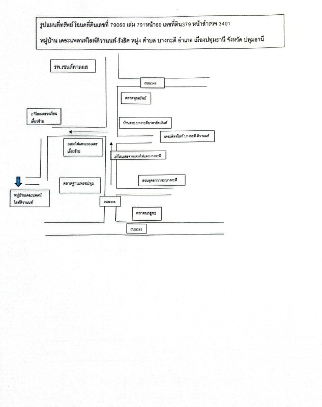 บ้านเดี่ยว ปทุมธานี เมืองปทุมธานี บางกะดี 3425785