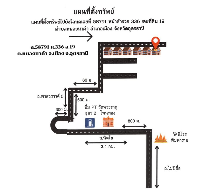 บ้านเดี่ยว อุดรธานี เมืองอุดรธานี หนองนาคำ 2008000