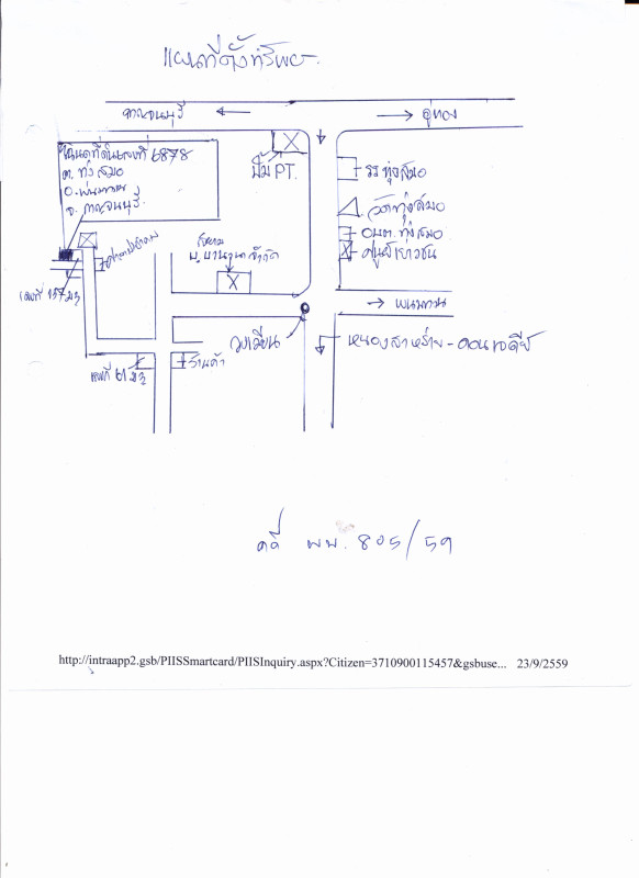 ทาวน์เฮ้าส์ กาญจนบุรี พนมทวน ทุ่งสมอ 63150