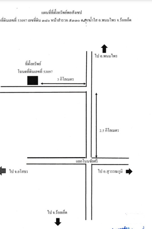 ที่ดินเปล่า ร้อยเอ็ด พนมไพร กุดน้ำใส 118000