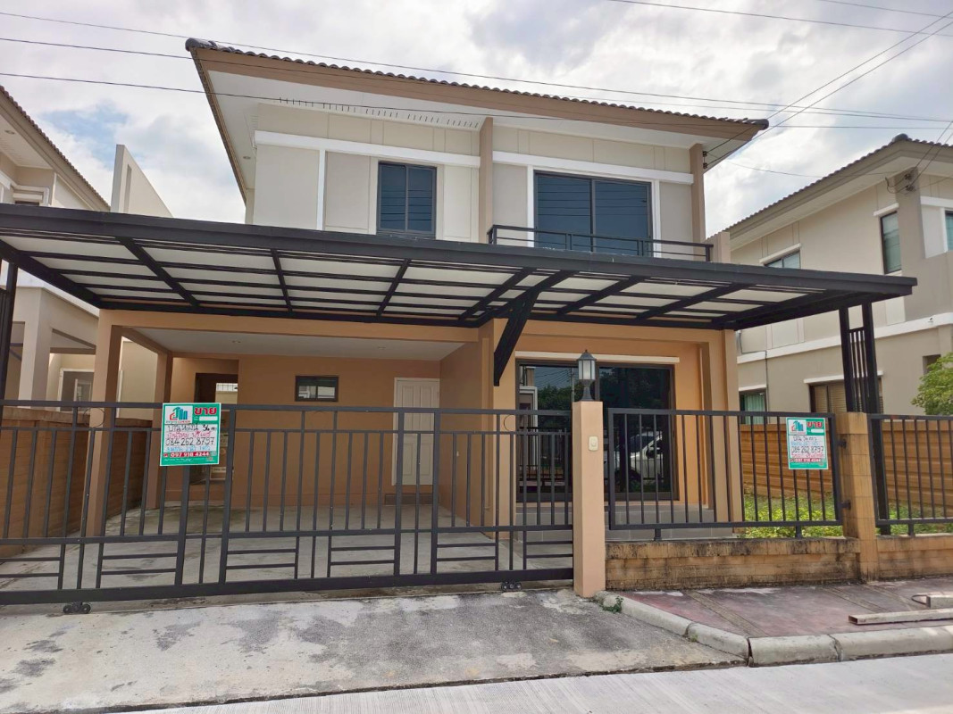 บ้านเดี่ยว ภัสสร ไพรด์ ปิ่นเกล้า-วงแหวน นนทบุรี บางกรวย ศาลากลาง 3800000