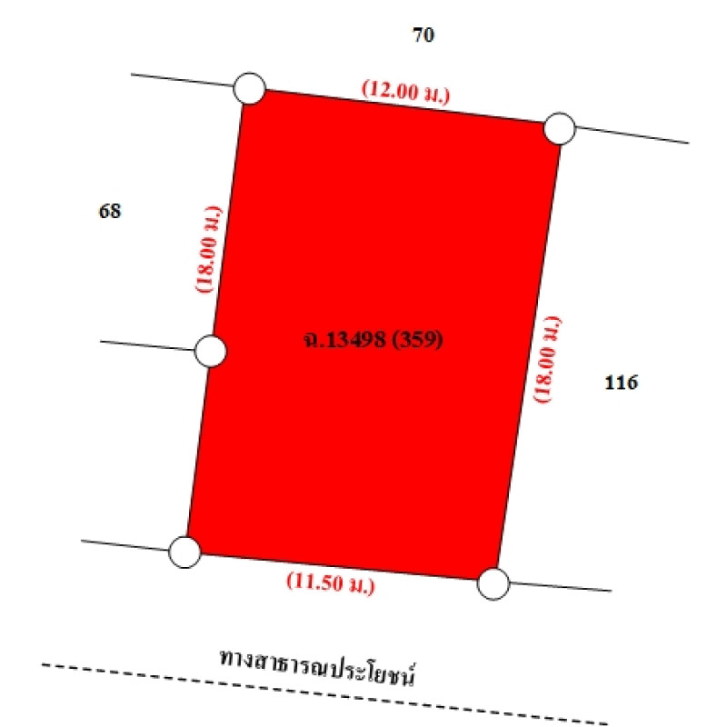 ที่ดินเปล่า อุบลราชธานี วารินชำราบ วารินชำราบ 1028000