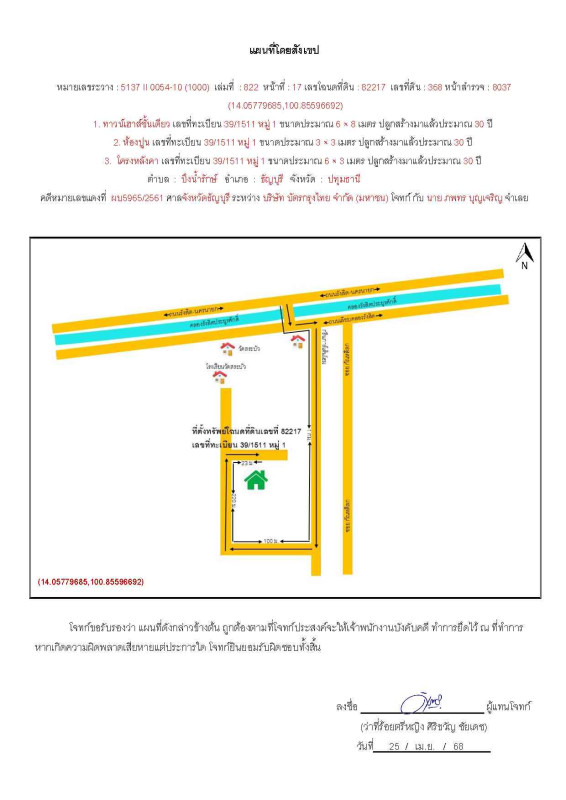ทาวน์เฮ้าส์ ปทุมธานี ธัญบุรี บึงน้ำรักษ์ 689010