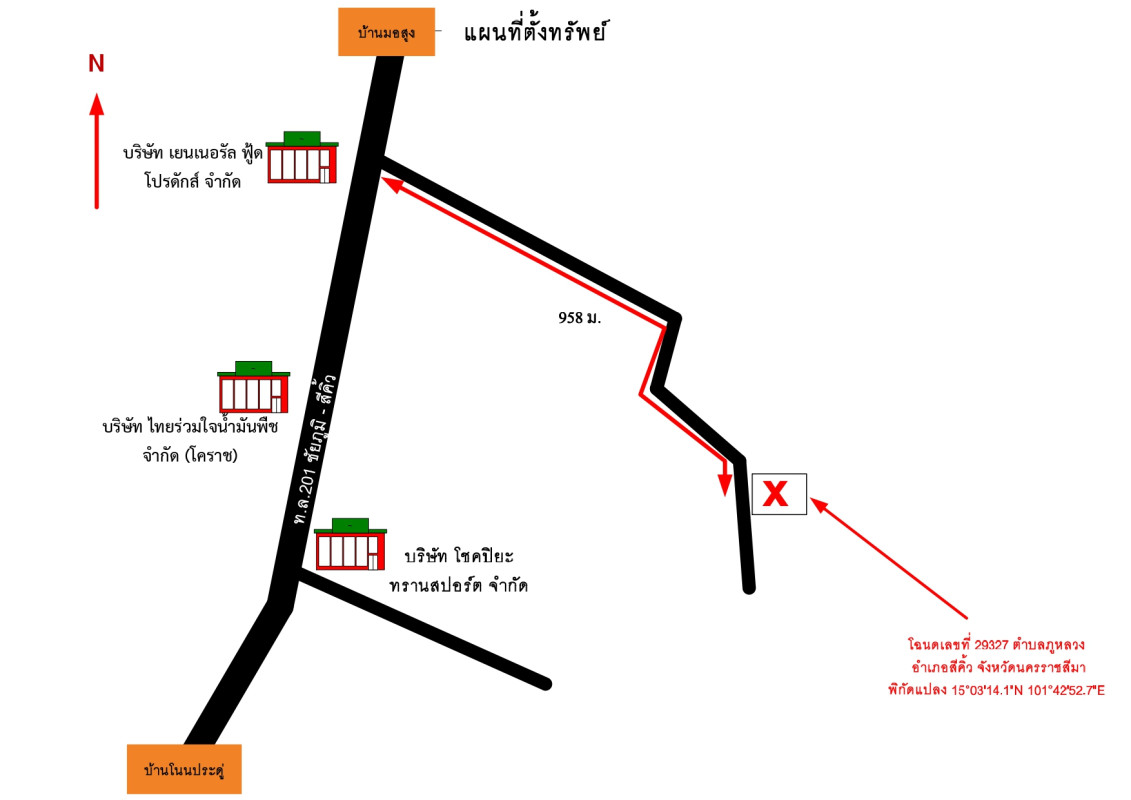 ที่ดินเปล่า นครราชสีมา สีคิ้ว หนองบัวน้อย 303310
