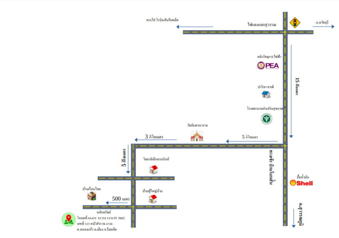บ้านเดี่ยว ร้อยเอ็ด เมืองร้อยเอ็ด หนองแก้ว 2420680