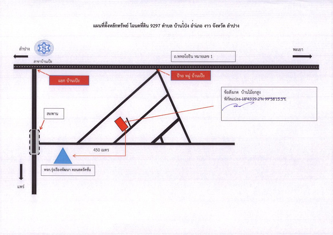 Single house Lampang Ngao Ban Pong 617544