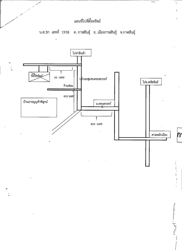บ้านเดี่ยว กาฬสินธุ์ เมืองกาฬสินธุ์ กาฬสินธุ์ 750320