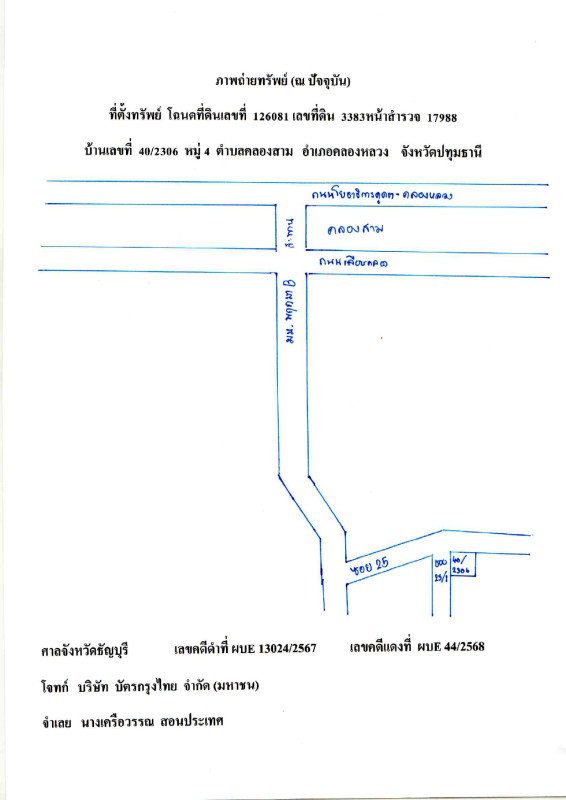 ทาวน์เฮ้าส์ ปทุมธานี คลองหลวง คลองสาม 887420