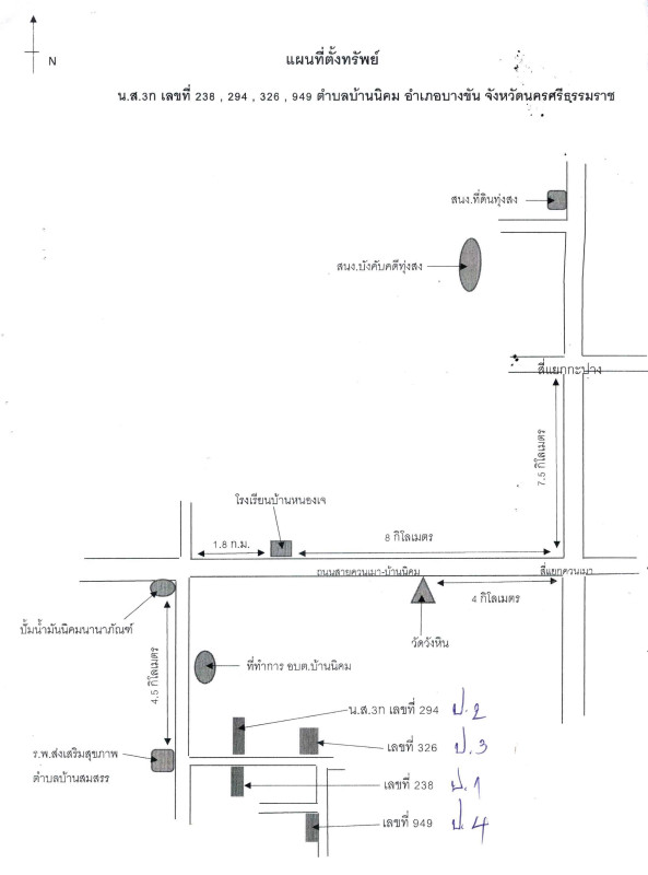 ทาวน์เฮ้าส์ นครศรีธรรมราช บางขัน บ้านนิคม 423793