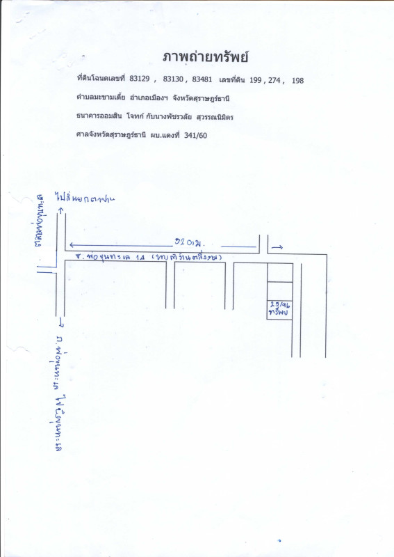 ทาวน์เฮ้าส์ สุราษฎร์ธานี เมืองสุราษฎร์ธานี มะขามเตี้ย 5298000