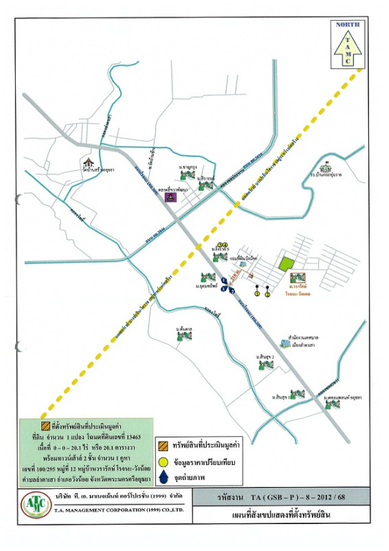 ทาวน์เฮ้าส์ พระนครศรีอยุธยา วังน้อย ลำตาเสา 1096272