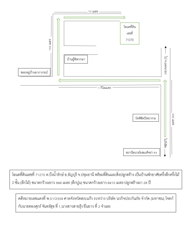 ทาวน์เฮ้าส์ ปทุมธานี ธัญบุรี บึงน้ำรักษ์ 1251780