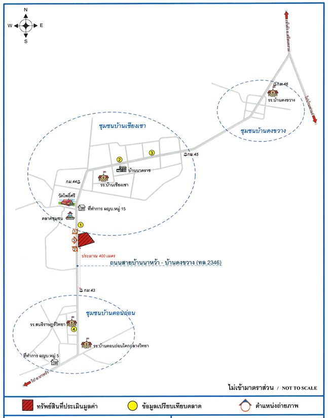 ที่ดินเปล่า นครพนม ศรีสงคราม บ้านเอื้อง 1000000