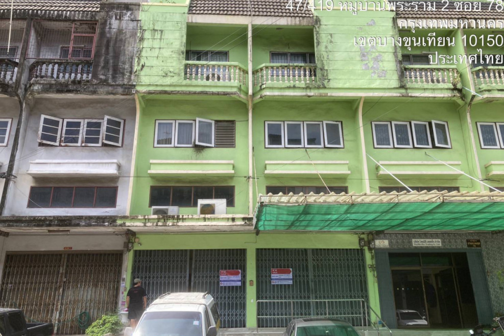 ทาวน์เฮ้าส์ พระราม 2 กรุงเทพมหานคร บางขุนเทียน แสมดำ 4900000