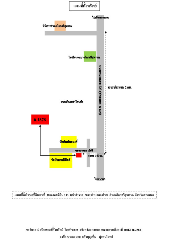 บ้านเดี่ยว สกลนคร โคกศรีสุพรรณ ตองโขบ 62620