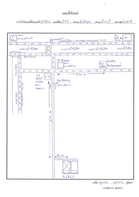 Townhouse Pathum Thani Thanyaburi Lam Phak Kut 507040