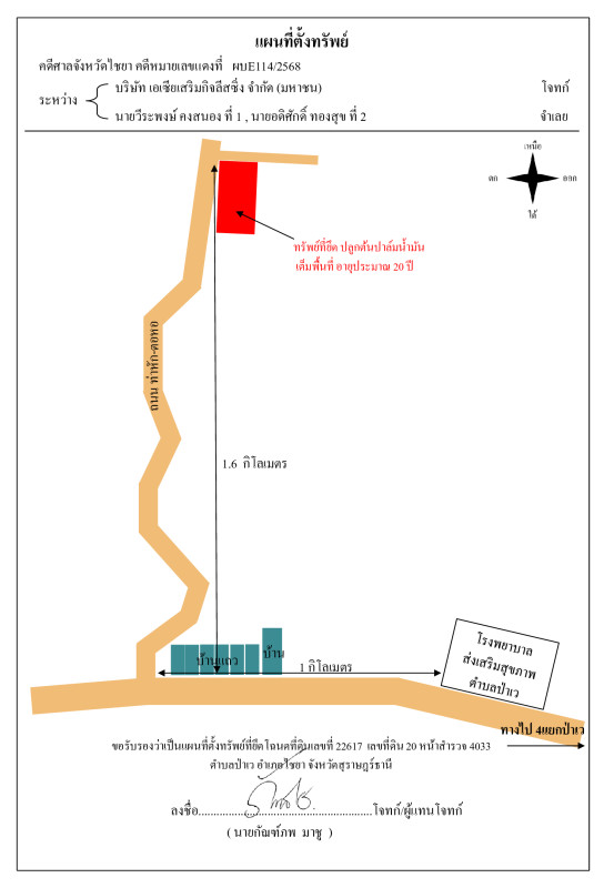 ที่ดินเปล่า สุราษฎร์ธานี ไชยา ป่าเว 4731933