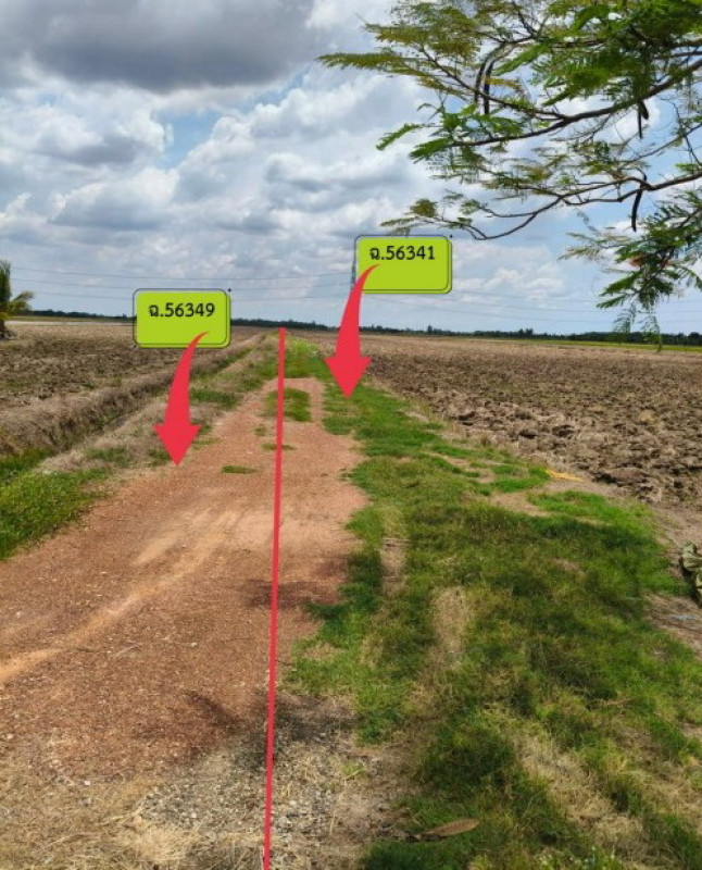 Residential land/lot Chachoengsao Bang Nam Priao Yothaka 594000