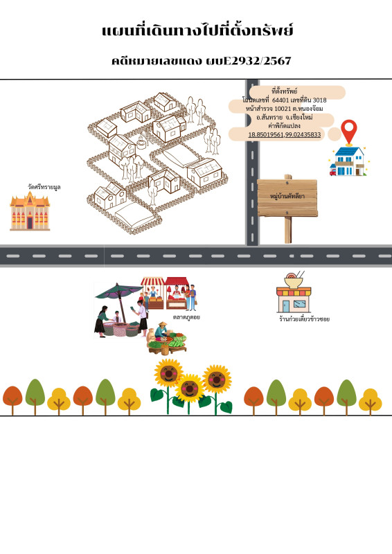 บ้านเดี่ยว เชียงใหม่ สันทราย หนองจ๊อม 1734523