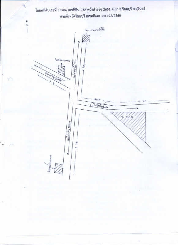 ที่ดินเปล่า สุรินทร์ รัตนบุรี น้ำเขียว 200590