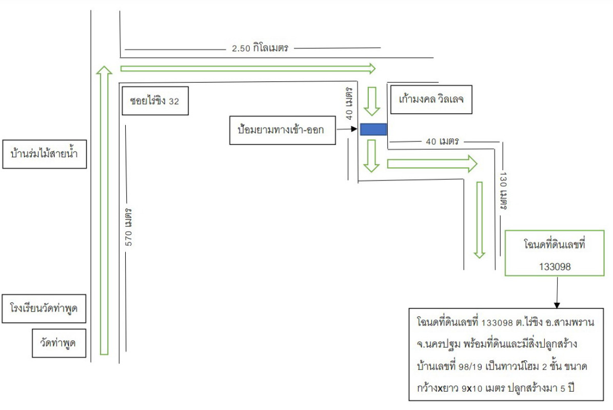 ทาวน์เฮ้าส์ นครปฐม สามพราน ไร่ขิง 1685550