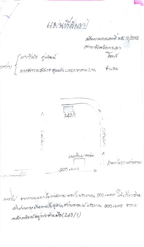 ที่ดินเปล่า พะเยา ดอกคำใต้ สว่างอารมณ์ 35000