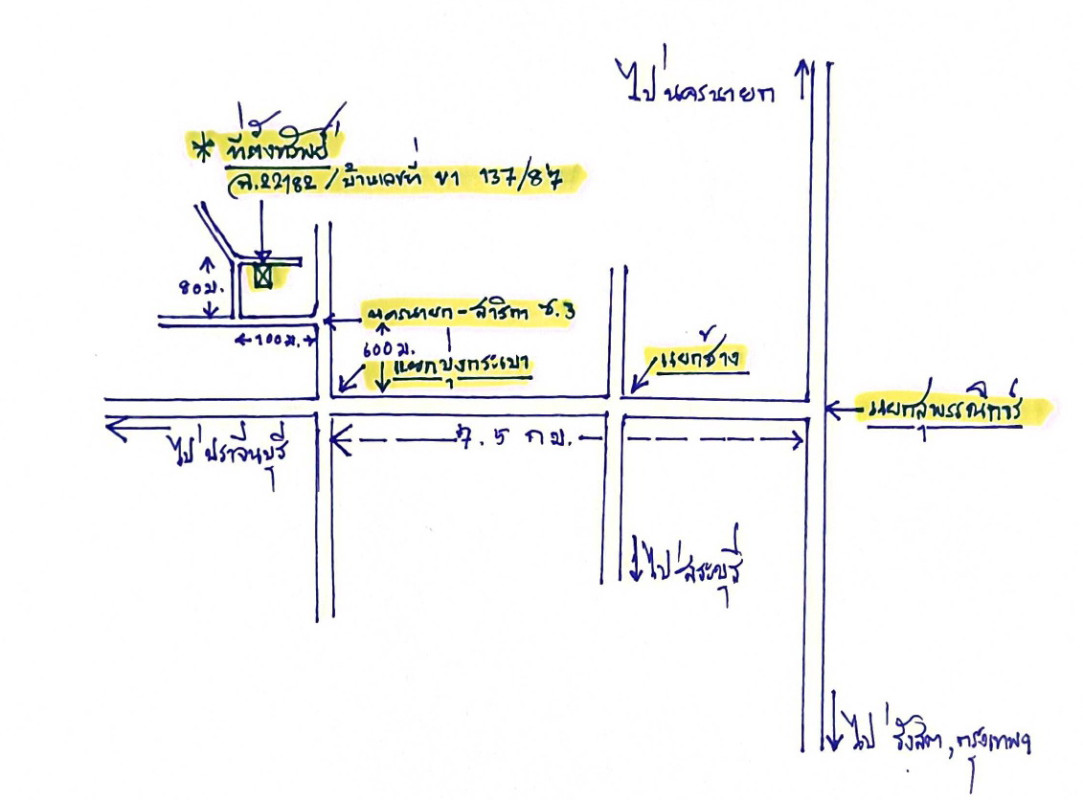 บ้านเดี่ยว นครนายก เมืองนครนายก นครนายก 763760