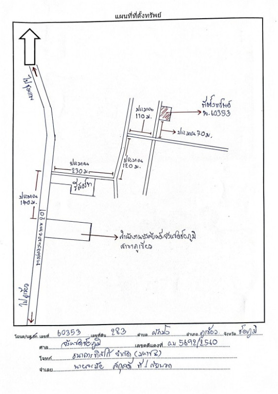 ที่ดินเปล่า ชัยภูมิ ภูเขียว ผักปัง 120000