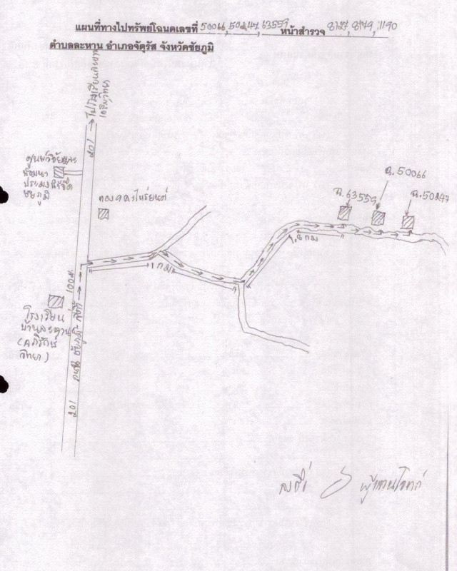 Residential land/lot Chaiyaphum Chatturat Lahan 127500