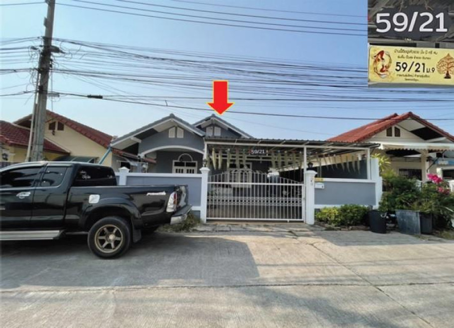 บ้านเดี่ยว ชลบุรี บางละมุง หนองปรือ 2700000