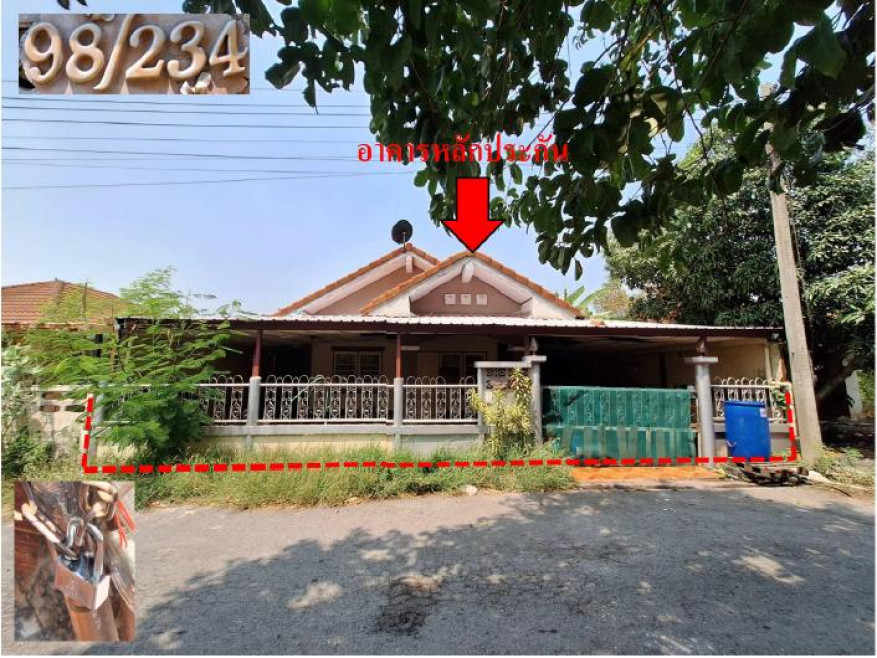 บ้านเดี่ยว ม.ร่มรื่นฯ3 พระนครศรีอยุธยา วังน้อย ข้าวงาม 1460000