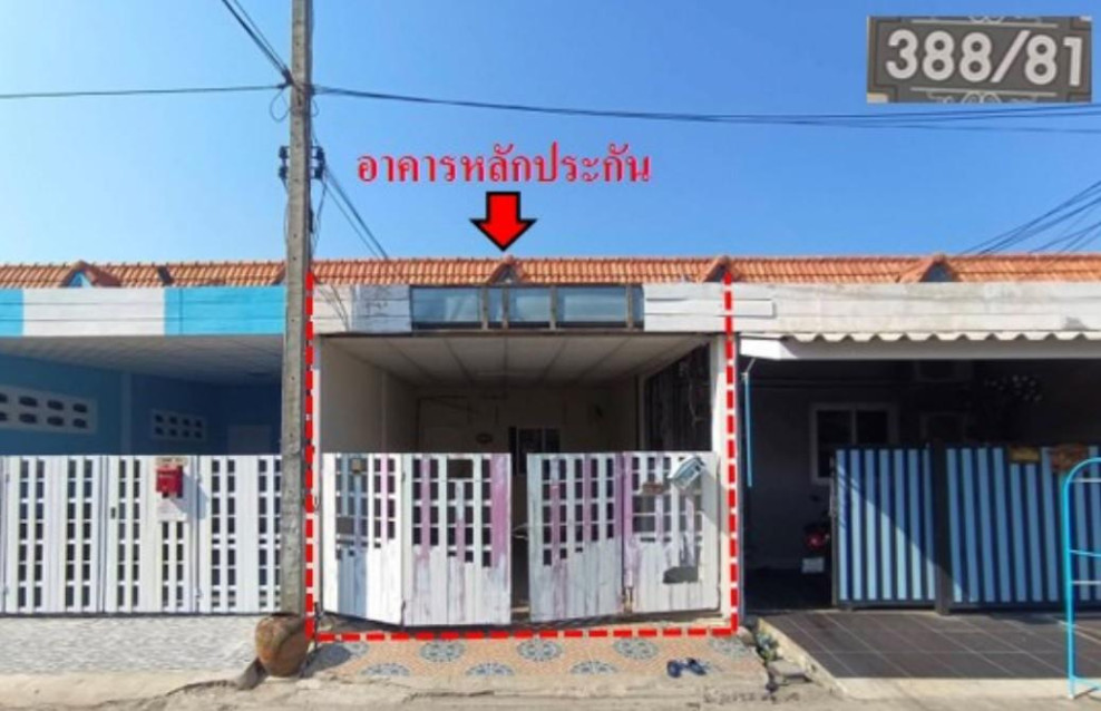 ทาวน์เฮ้าส์ อนานคร โครงการ 4 พระนครศรีอยุธยา บางปะอิน บ้านสร้าง 1030000