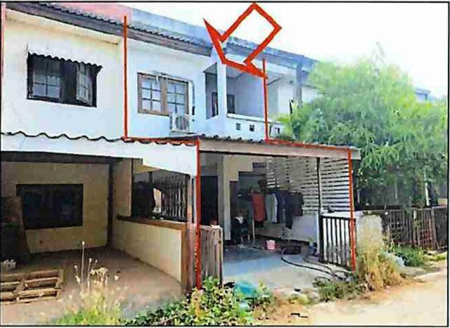 ทาวน์เฮ้าส์ วังทรัพย์สิน ขอนแก่น เมืองขอนแก่น บ้านเป็ด 1150000